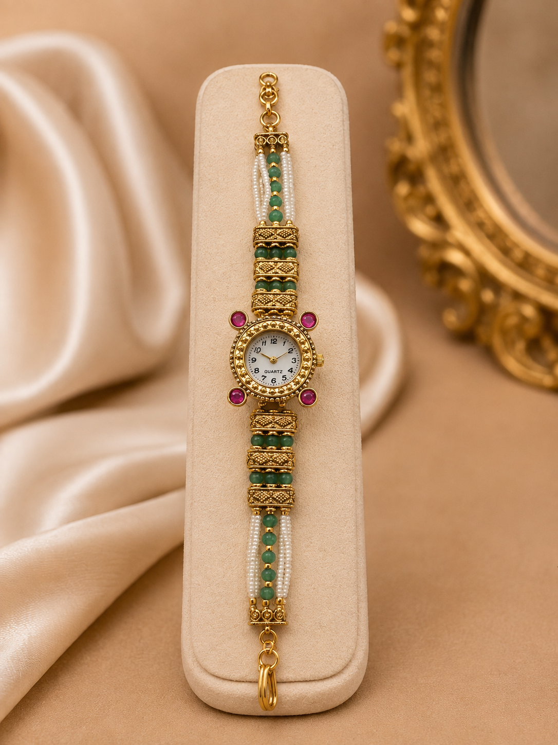 Emerald Pearl Watch