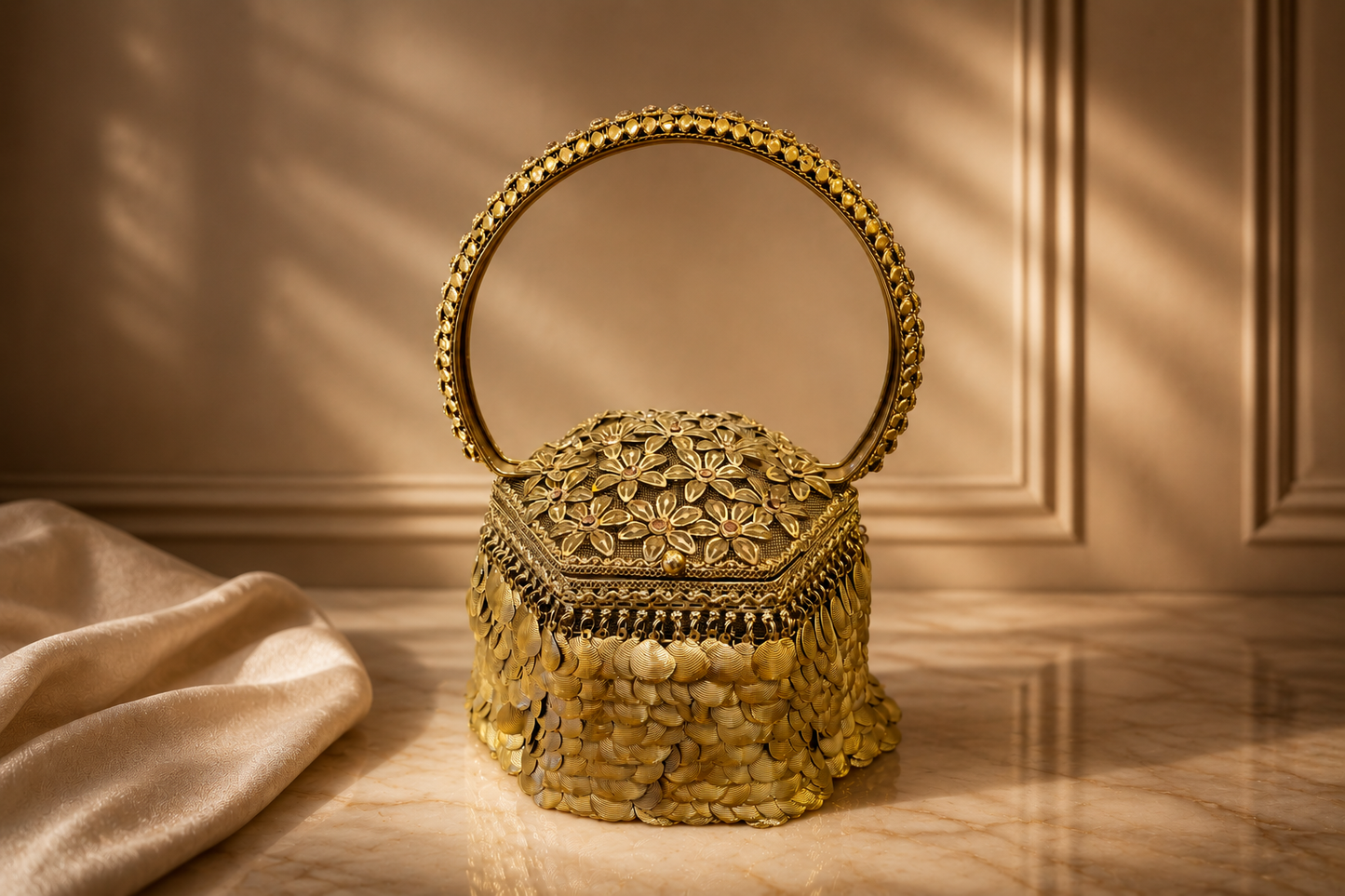 Golden Heritage Clutch