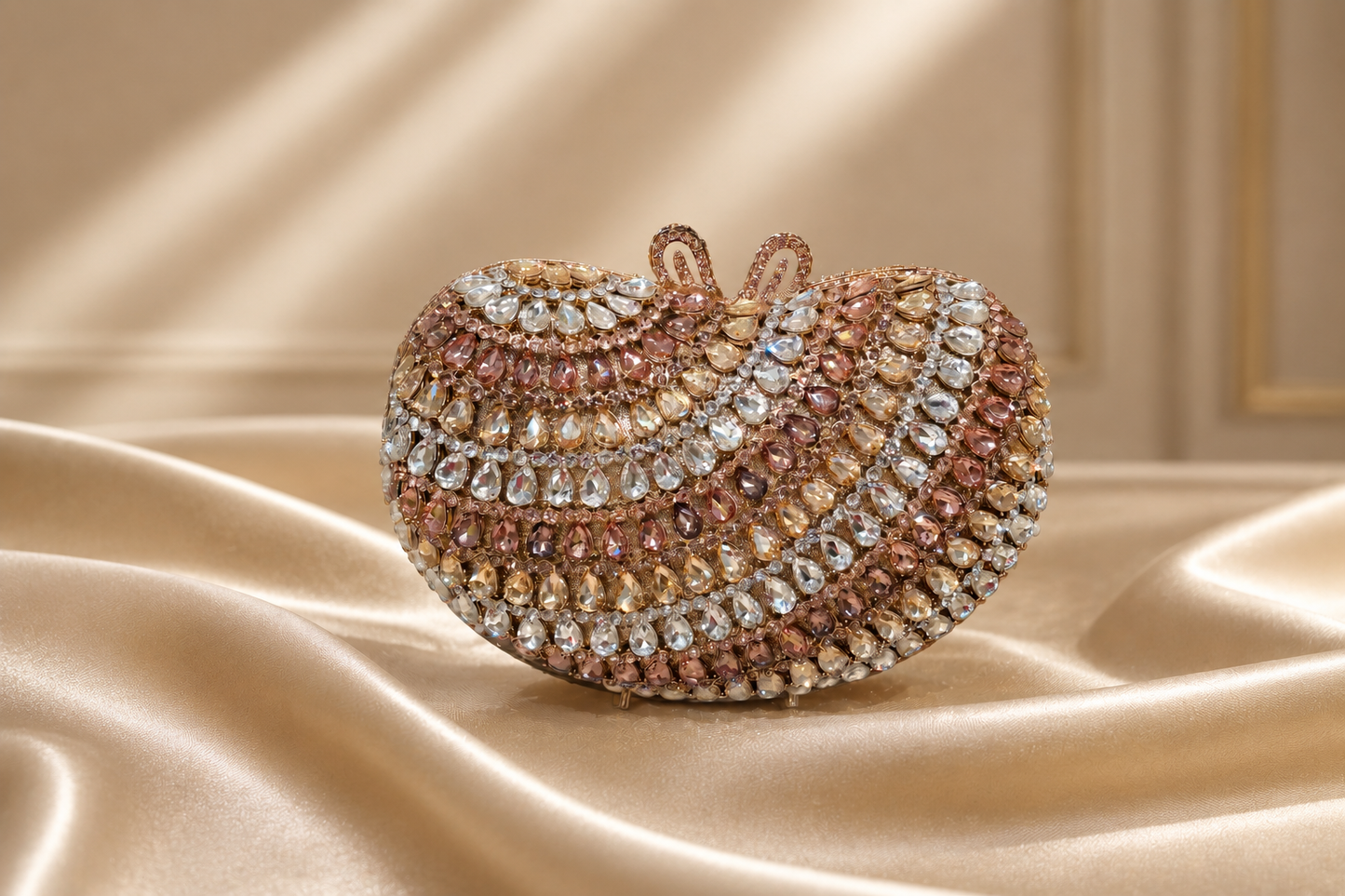 Swarovski Blush Clutch