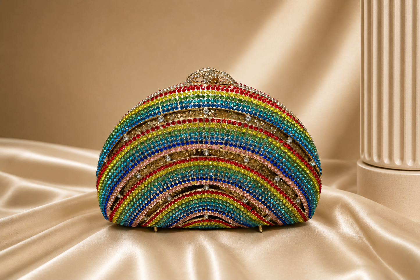 Swarovski Rainbow Clutch
