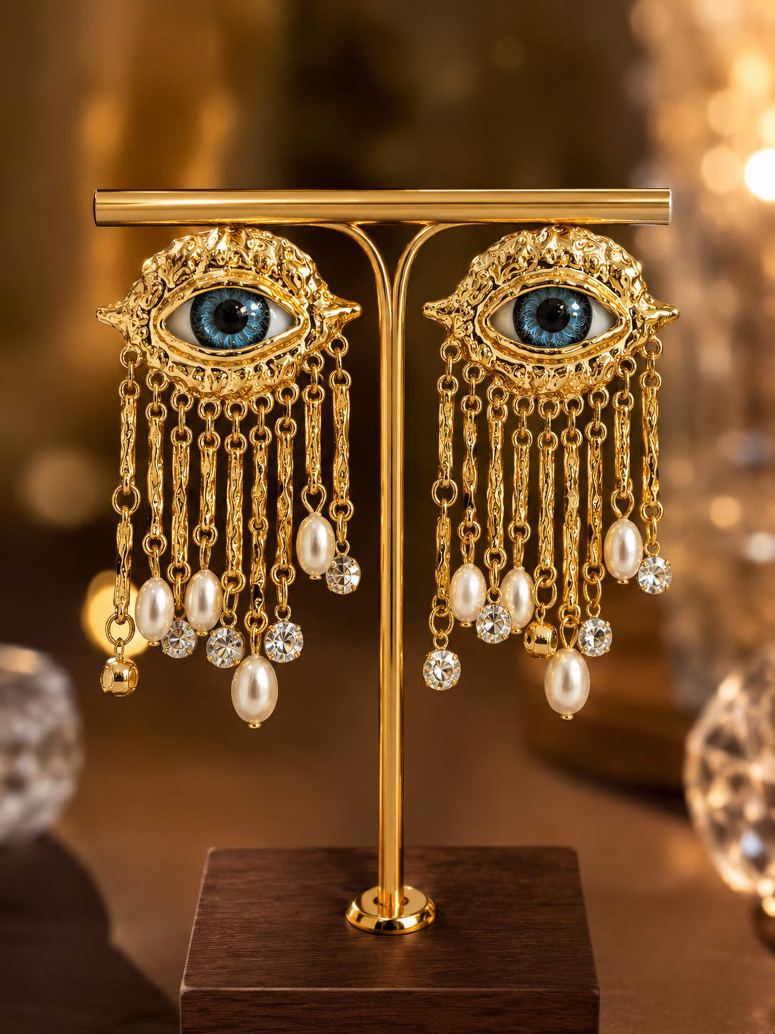Mystic Eye Cascade Earrings
