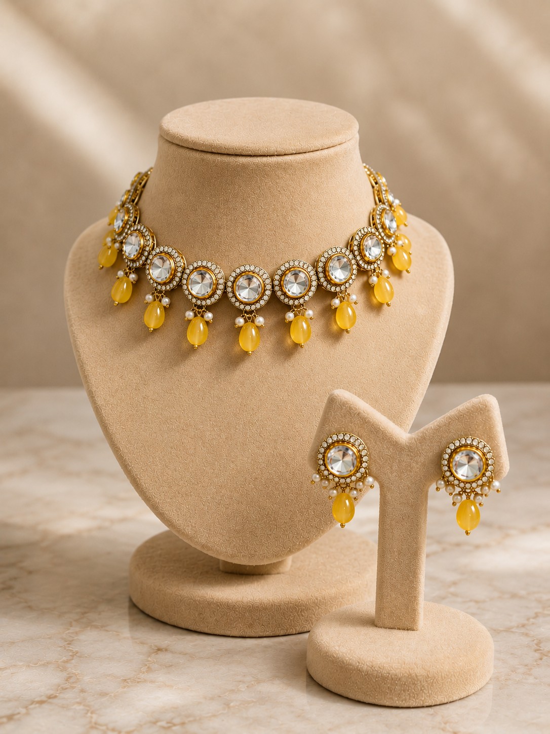 Golden Citrine Royale Set