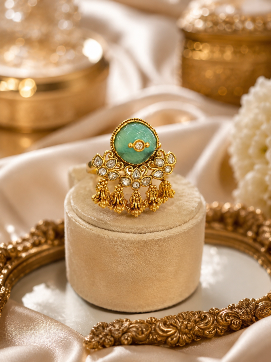 Emerald Heritage Ring