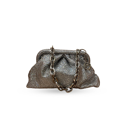 Venus La Petit Clutch Silver – Oceana Clutches - Main Image