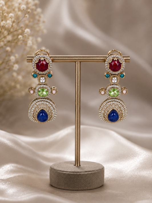 Royal Sapphire Earrings
