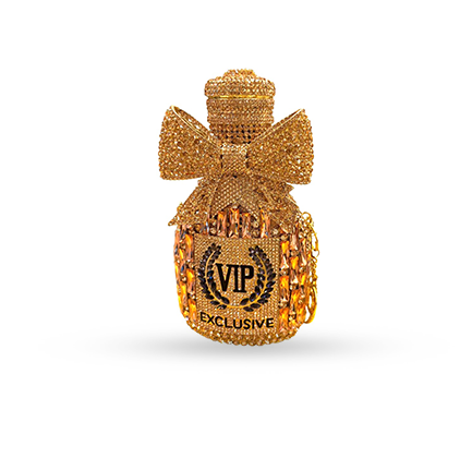 Champagne Bottle Clutch - Golden