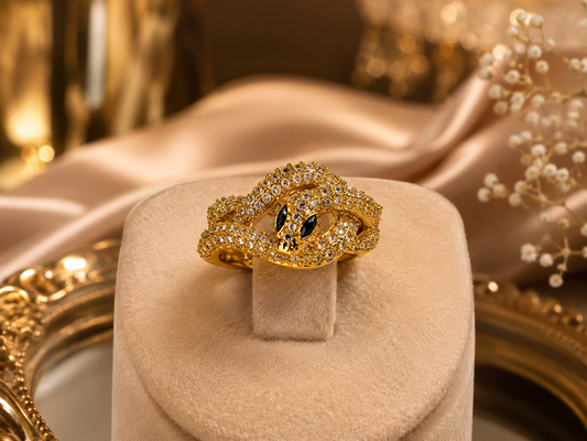 Regal Serpent Ring