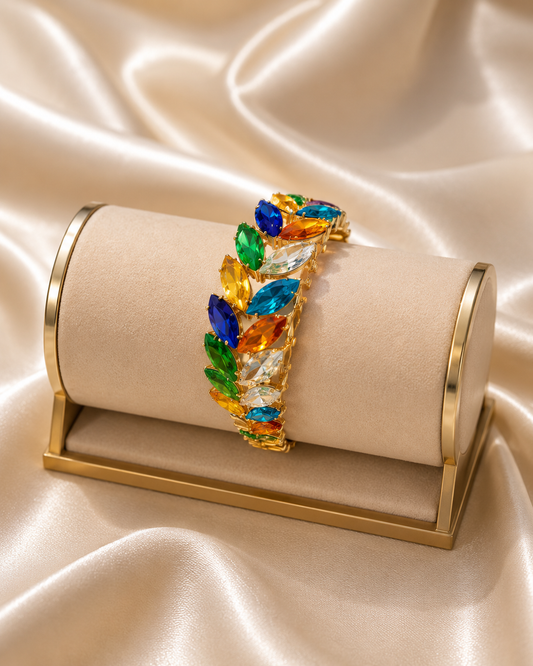 Rainbow Gemstone Bracelet
