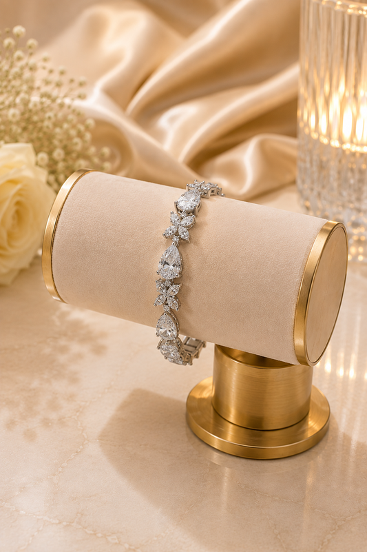 Crystal Blossom Bracelet