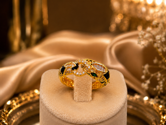 Emerald Link Ring