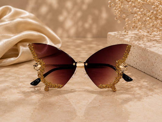 Golden Flutter Sunglasses