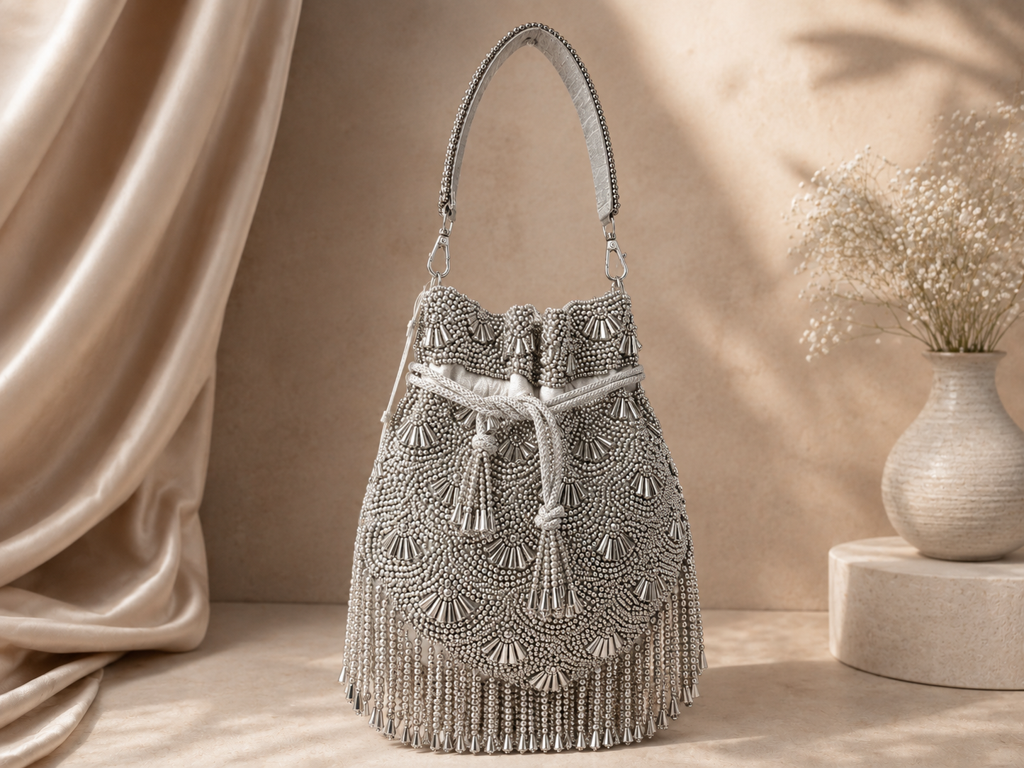 Shadow Glitz Potli Bag