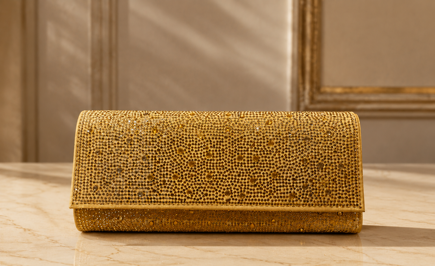 Swarovski Yellow Clutch