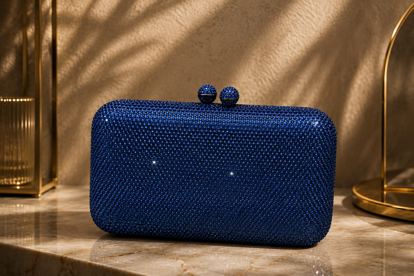 Swarovski Sapphire Clutch