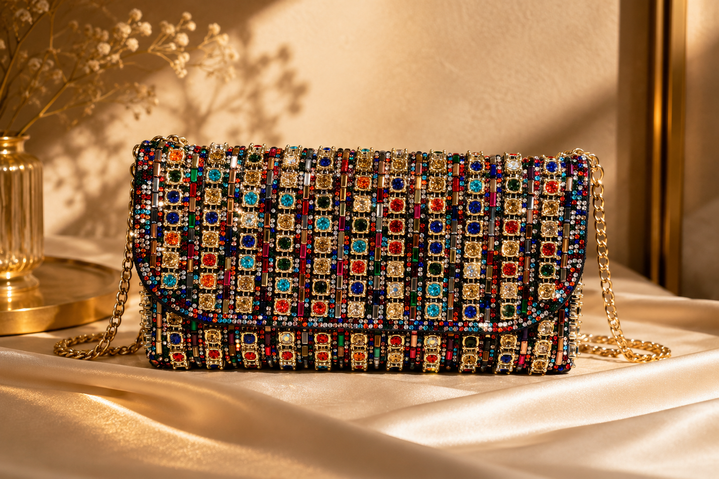 Regal Mosaic Clutch