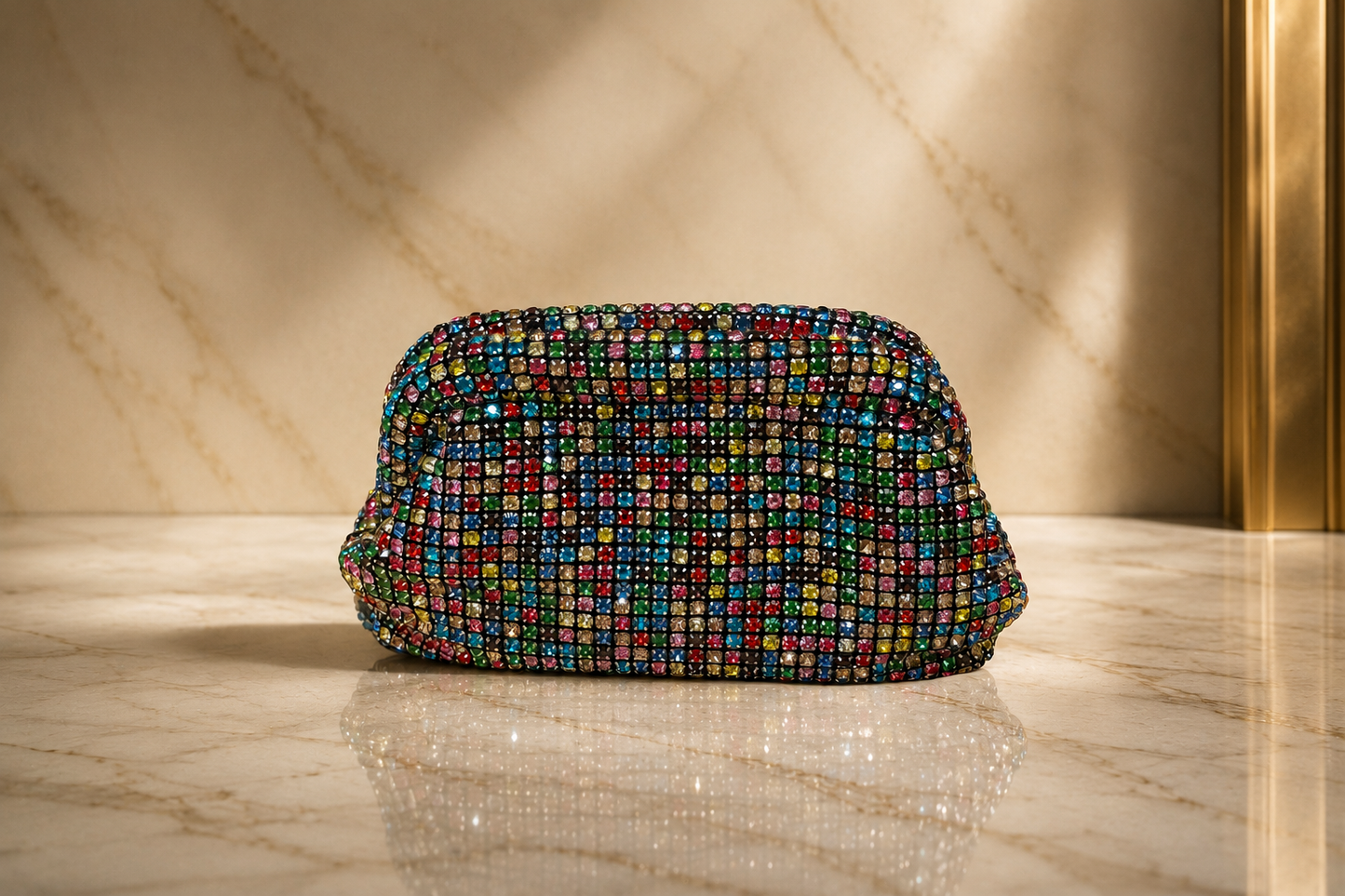 Jewel Mosaic Clutch