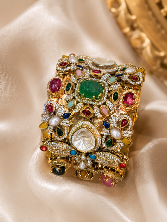 Emerald Treasure Cuff