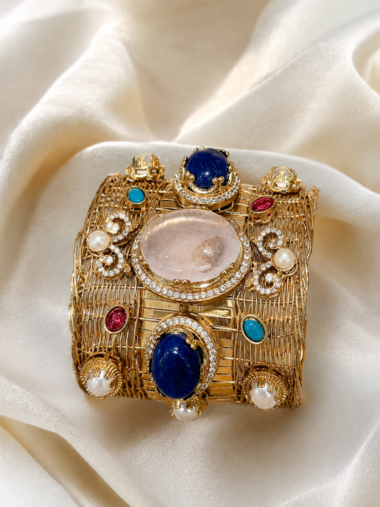 Royal Sapphire Cuff