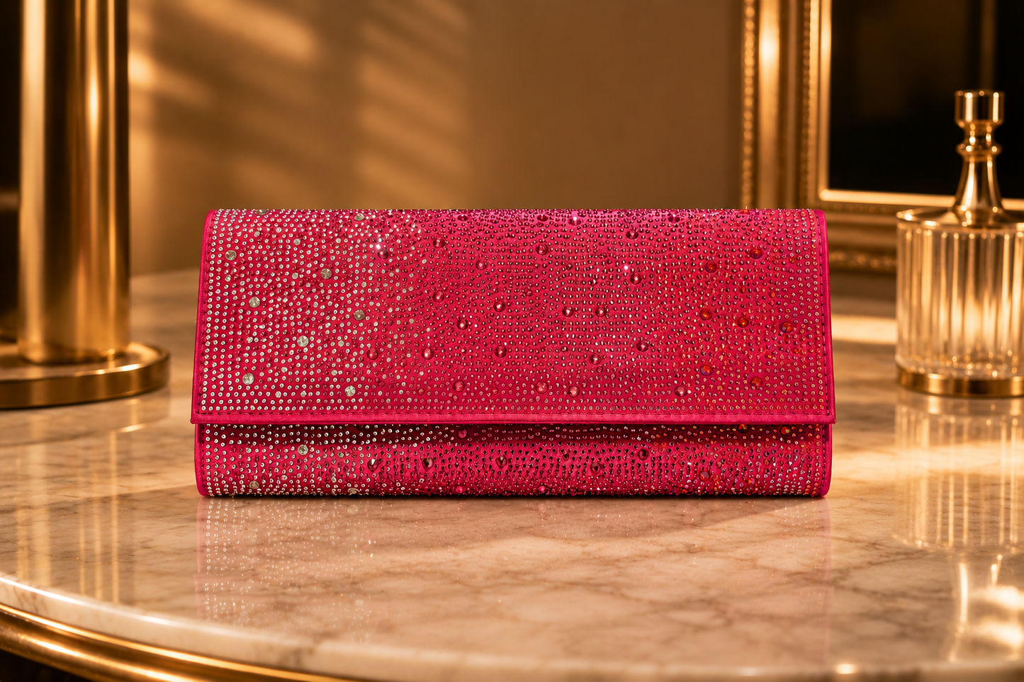 Ruby Radiance Clutch