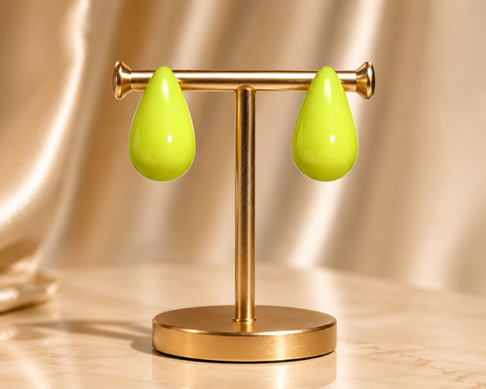 Lime Glow Teardrops