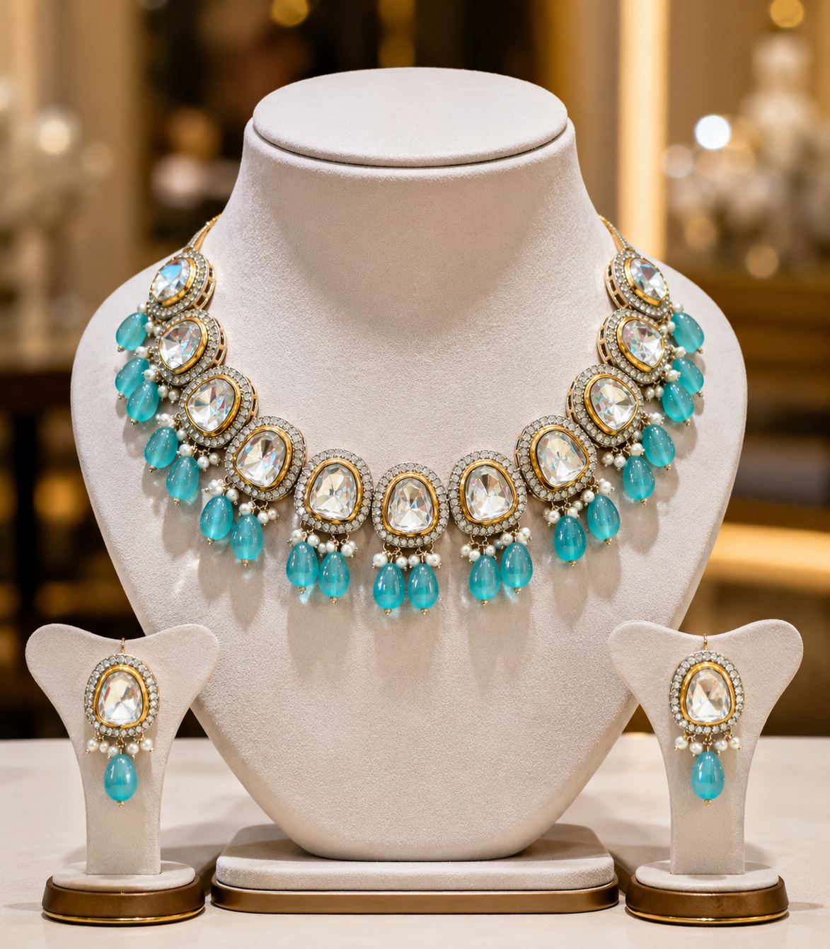 Aqua Royale Necklace Set