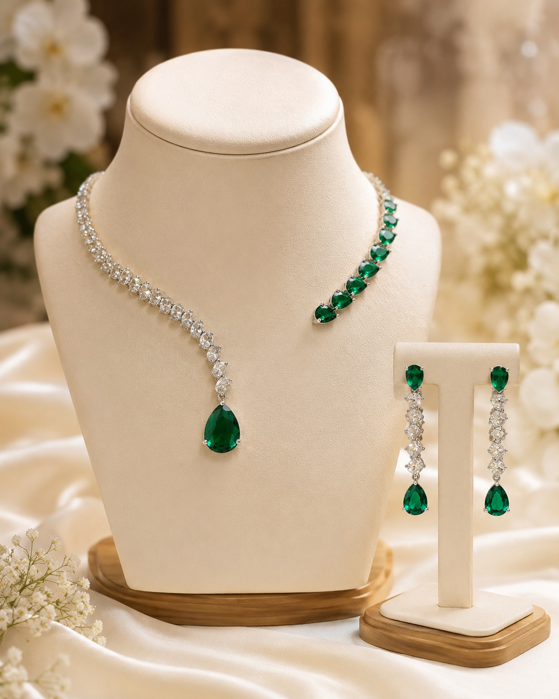 Emerald Cascade Set