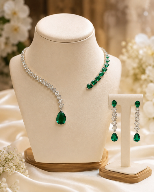 Emerald Cascade Set