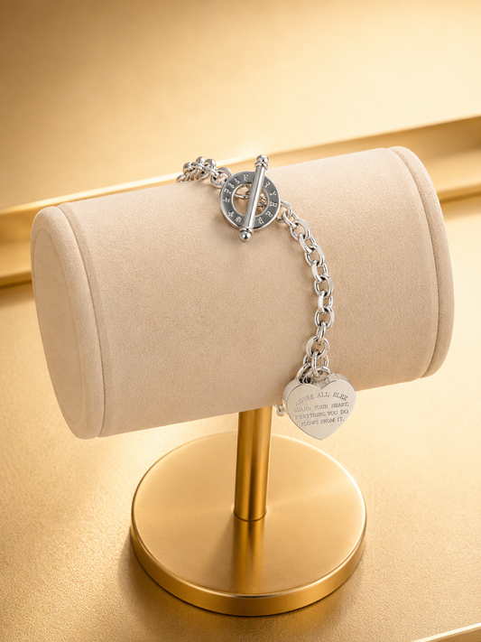Timeless Heart Bracelet