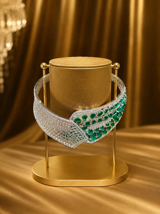 Emerald Cascade Necklace