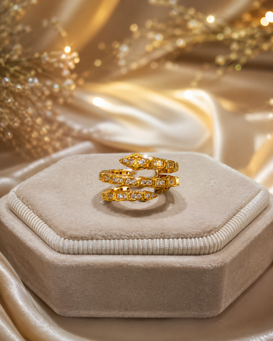 Golden Stack Ring