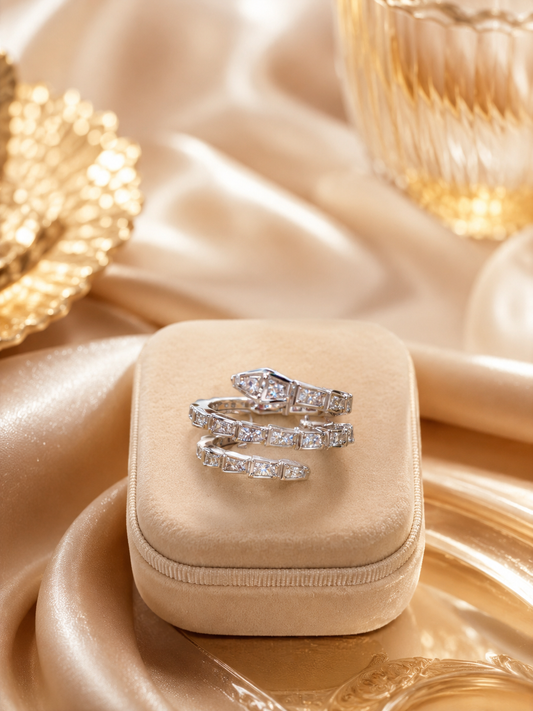 Celestial Sparkle Stack Ring