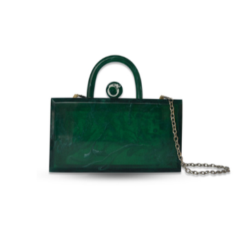 Komal Pandey with Emerald Green Horizontal